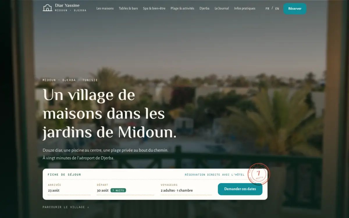 Diar Yassine - Pueblo de casas · Midoun, Djerba